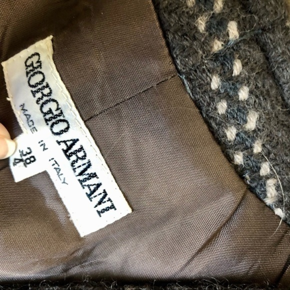 GIORGIO ARMANI wool short jacket size 4 - Picture 7 of 11